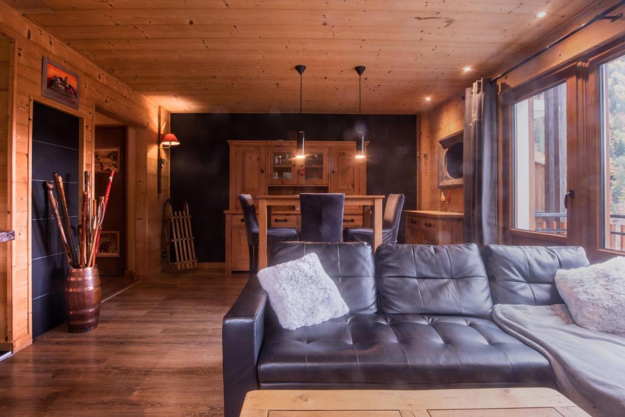 Le Borderan Appartement La Giettaz Buitenkant foto
